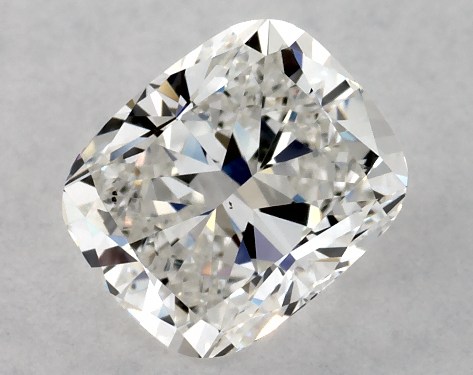 GIA 1.00 Carat H-VS2 Very Good Cut Cushion Modified Diamond